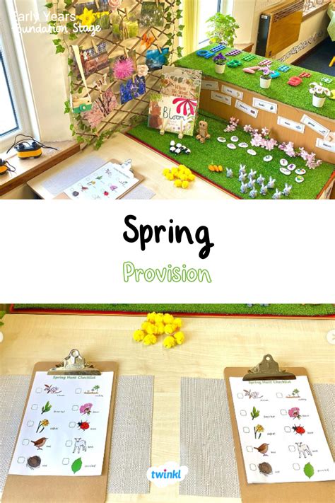Signs of Spring EYFS 的图像结果