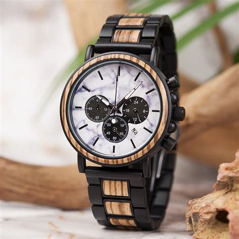 Multi-functional Literary Young Men's Wooden Luminous Watch – Sociable ...