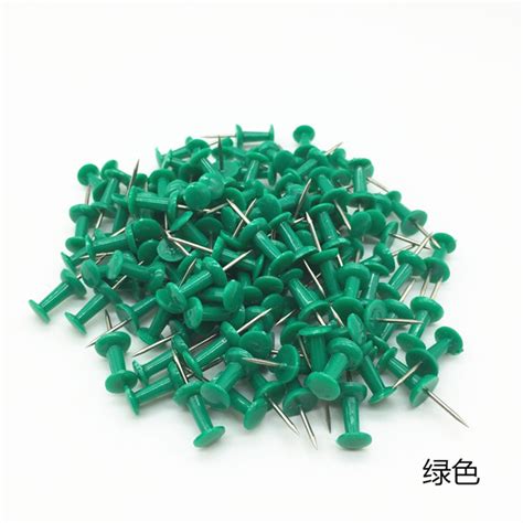 厂家供应彩色工字钉美式图钉软木钉绘画图钉塑料工字钉可选单色-阿里巴巴