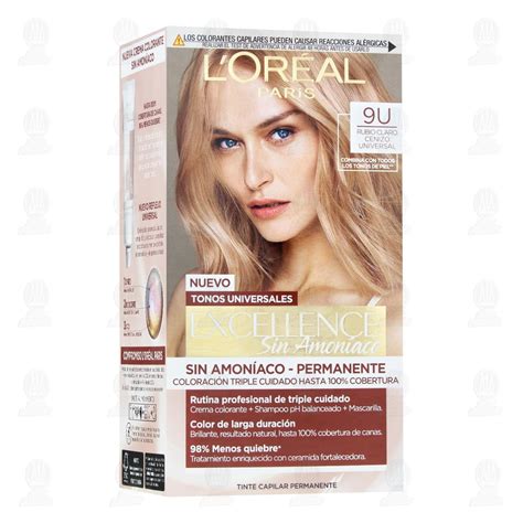 Tinte L'oréal Excellence Sin Amoníaco Coloración Triple Cuidado Color ...