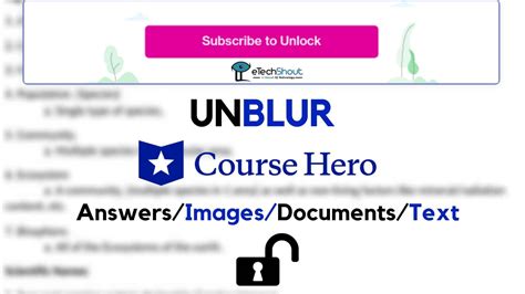 How To Unblur Course Hero Documents For FREE? (5 Methods)