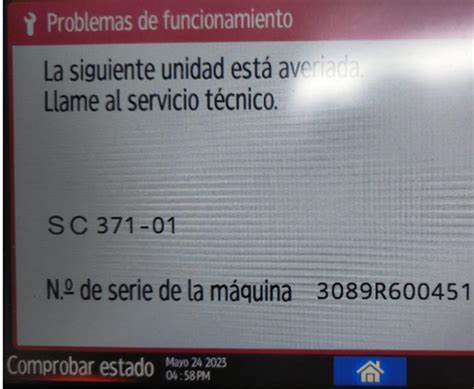 Image result for Ricoh Printer Code Error SC 865 01