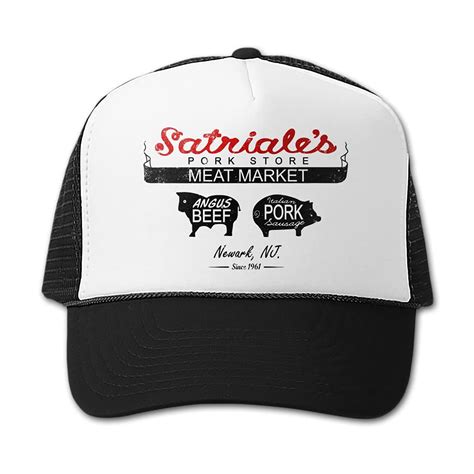 Buy Satriale's Meat Market Trucker Hat - Cult Classic Snapback, Mafia ...