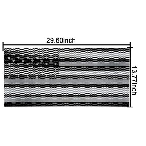 Buy u-Box for Jeep Flag Grill Mesh Insert Front Grille Bug Screen ...