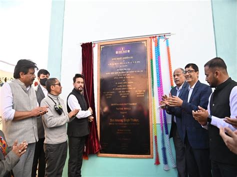 Anurag Thakur launches India's highest altitude transmitters to cover ...