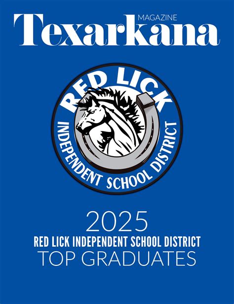 Red Lick ISD 2025 Top Graduates