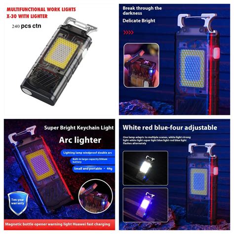 X30 Arc Lighter Multi Functional Device – 8M Lights