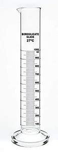 maruti Scientific Borosilicate Glass Measuring Cylinder 1000ml ...