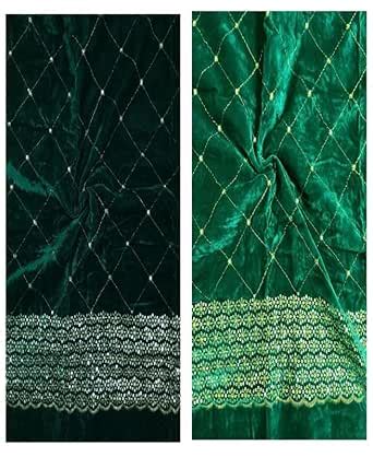 Buy Durga sarees Unstitched Combo Sequence Work Blouse Piece for Women ...