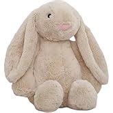 Mirada Cute Peach Bunny Soft Toy for Girls/Kids | Huggable Rabbit with ...