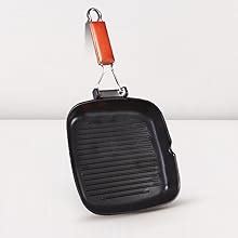 Buy Wonderchef Caesar Folding Nonstick Grill Pan- 24cm, 5mm, Black ...