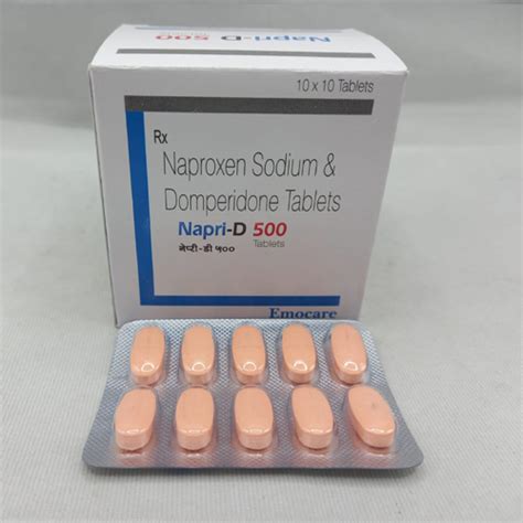 NAPRI-D 500 Tablets Mestra Pharma Pvt. Ltd.
