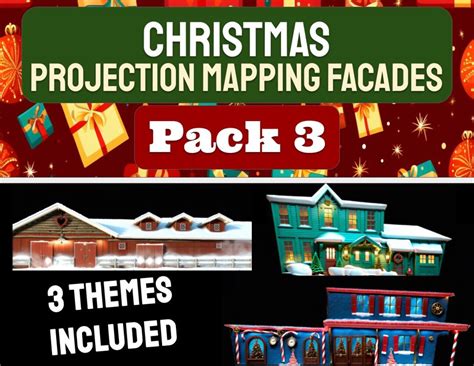 3D Projection Mapping Christmas 的图像结果
