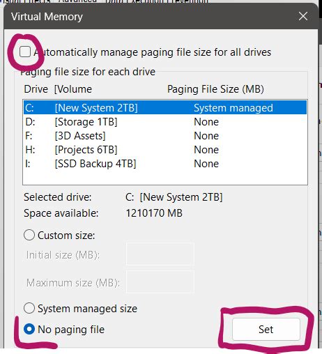 Image result for Change Windows Paging File