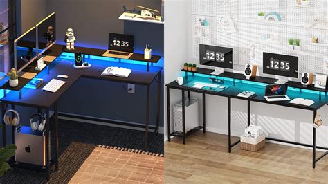 Image result for Computer Desk LED Lights