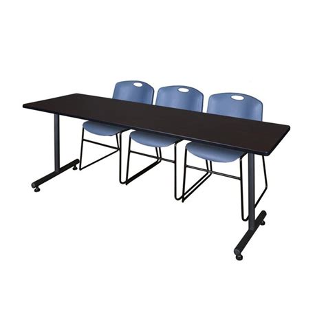 Regency Training Brown 4-Person Training Table (84-in W x 29-in H) at ...