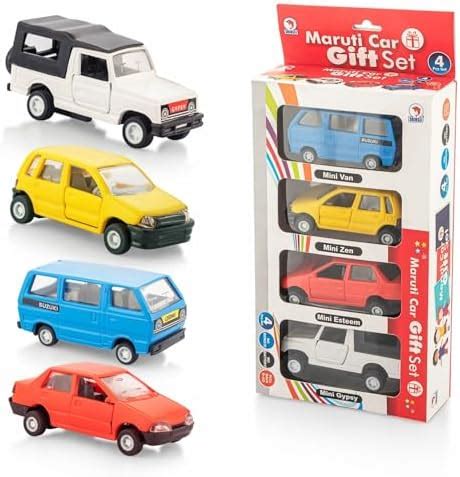 Fair Maruti Gift Set of 4 Scaled Pull Back Toy Vehicles for Boy ...
