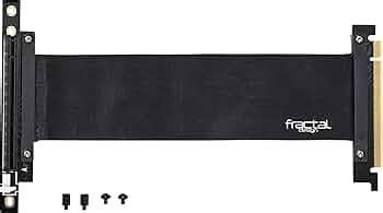Fractal Design FD-ACC-FLEX-VRC-25-BK Extender and Vertical GPU Riser ...