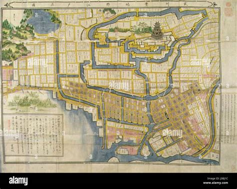 Edo Japan Map