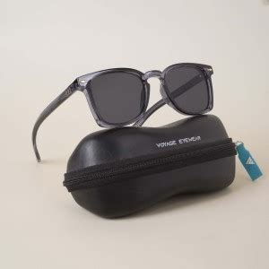 Buy VOYAGE Oval Sunglasses Black For Men & Women Online @ Best Prices ...