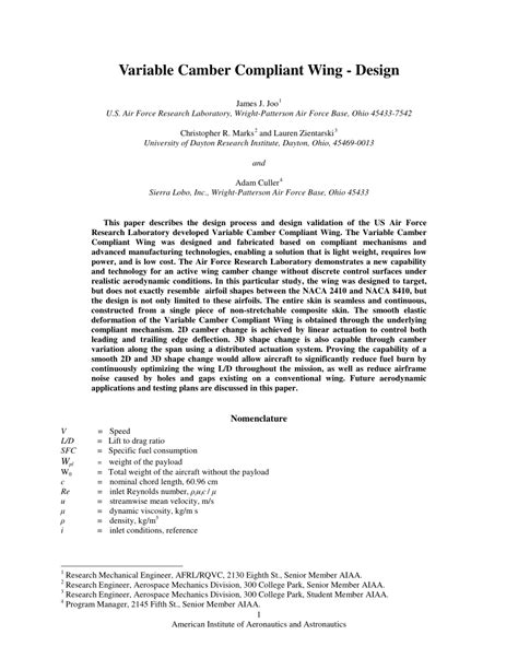 Variable Camber Wing Tutorial 的图像结果