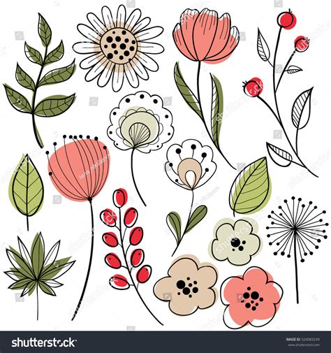 2,120,895 Hand Drawn Flower Illustrations Images, Stock Photos ...