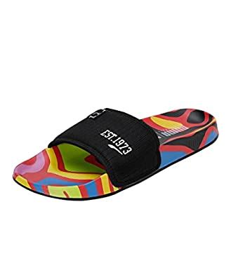 Buy Puma Unisex-Adult Leadcat 2.0 BB Lava Black-White-Fiery Coral Slide ...