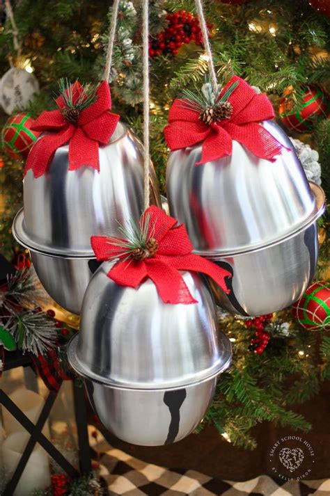 diy christmas ornaments with jingle bells