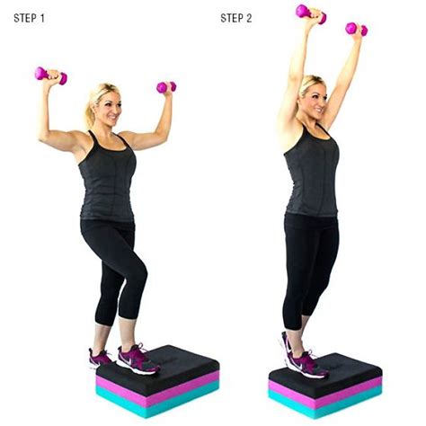 Image result for Step Exercise with Weights
