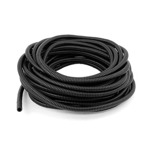 Buy uxcell 10mm x 7.5mm Flexible Corrugated Wire Tubing Cable Conduit ...