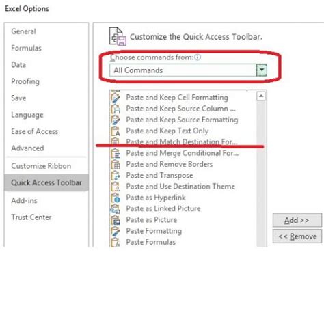 Image result for Excel Changing Default Paste Options