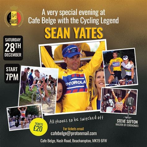 An evening with SEAN YATES, Cafe-Belge, Wolverton, 28 December 2024 ...