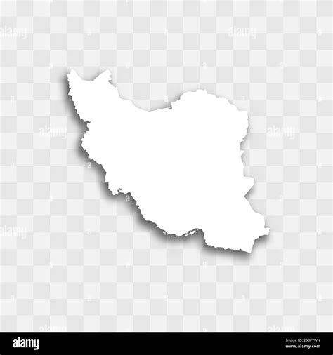 Silhouette Of Iran