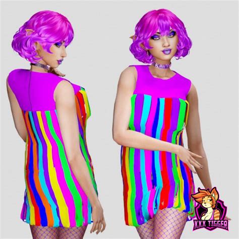 Fringe Dress - The Sims 4 Create a Sim - CurseForge