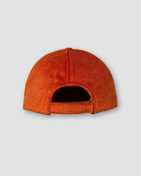 Orange Corduroy Baseball Cap - Eton