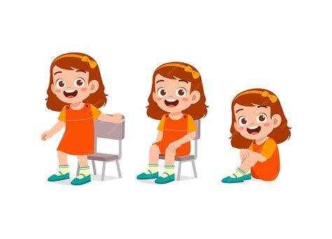 Child Standing Clip Art