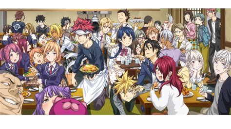 Food Wars Shokugeki No Soma Manga Series High Definition Wallpaper ...