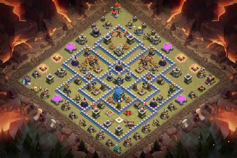 Best COC TH12 War Base Layouts to Crush Your Enemies - Base of Clans