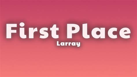 Larray First Place 的图像结果