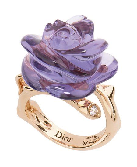 栩栩如生 Dior顶级珠宝玫瑰首饰_时尚_腾讯网