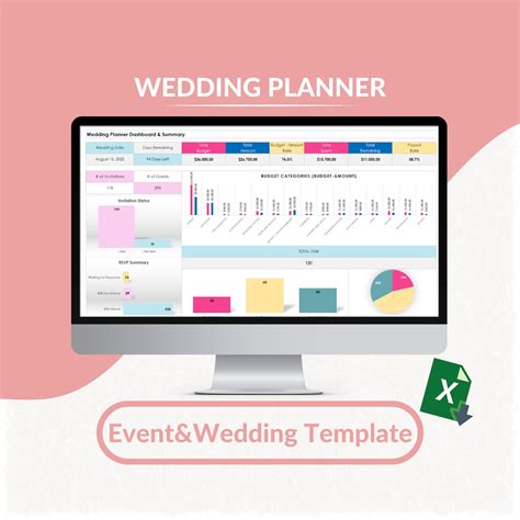 Useful Excel Templates for Wedding Planning - BestTemplatess ...