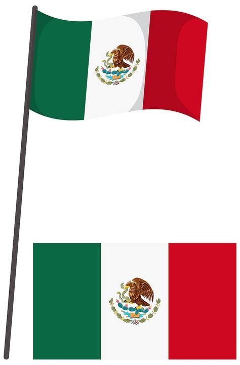 Mexican flag clip art Images - Free Download on Freepik