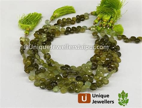 Buy Grossular Garnet Gemstone Beads Online - Unique Jewellers