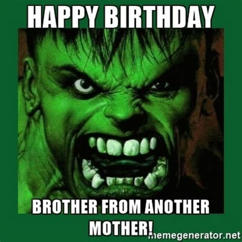 71 Funny Happy Birthday Brother Memes