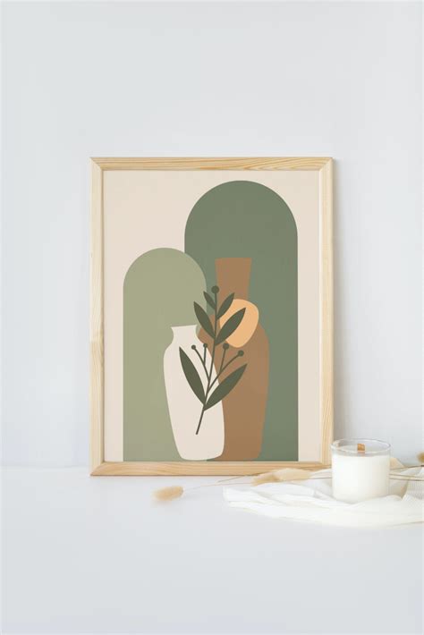 Arches and Vases Graphic Wall Decor | Printable - Etsy