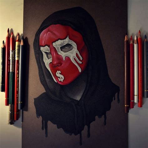Hollywood Undead J Dog Mask 2022