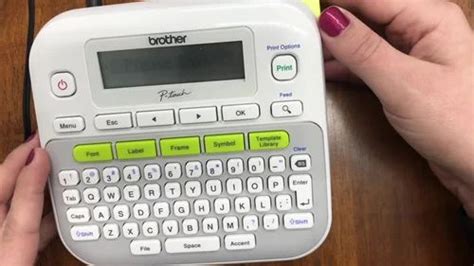 Image result for P-Touch Label Maker Tutorial