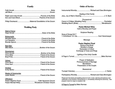 Image result for Church Service Program Examples