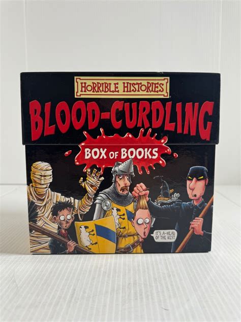Horror Histories Blood-Curdling Box of Books 20 Paperback by Terry ...