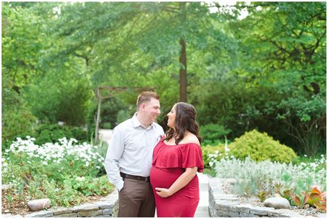 Brittany and Eric | Laurelwood Arboretum Maternity Session in Wayne, NJ